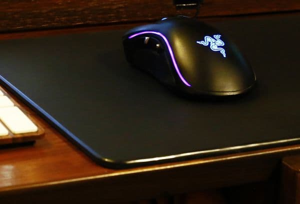 Plastic mouse pad