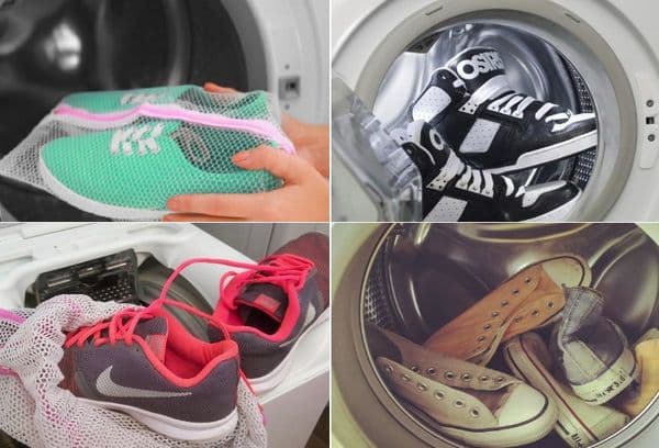 Washing machine shoes