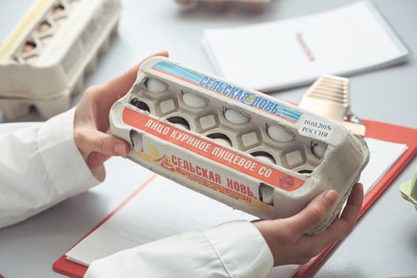 Ten eggs per pack