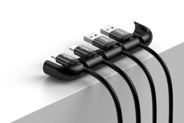 Plastic holder for wires