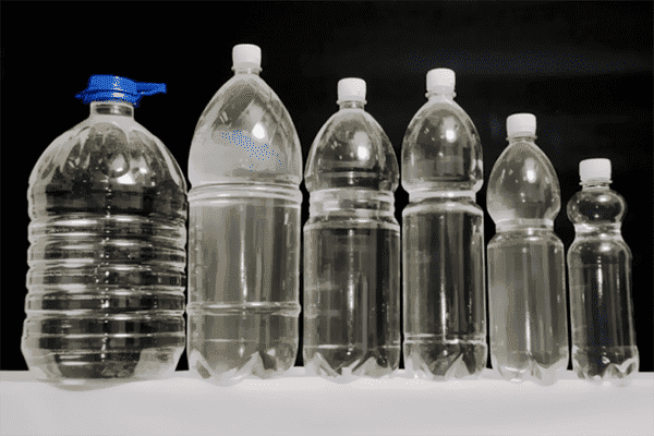 Alcohol in plastic bottles