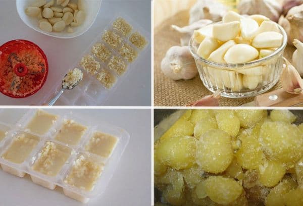 Ways to freeze garlic