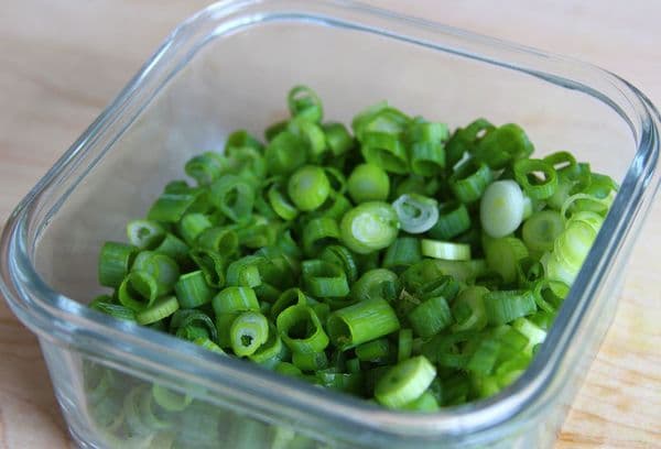 Chopped green onions
