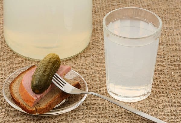 Moonshine and pickle