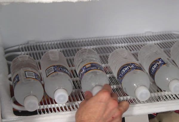 moonshine in plastic bottles