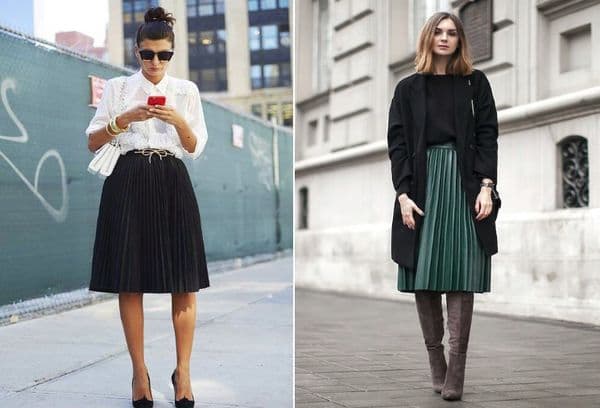 Pleated Skirts
