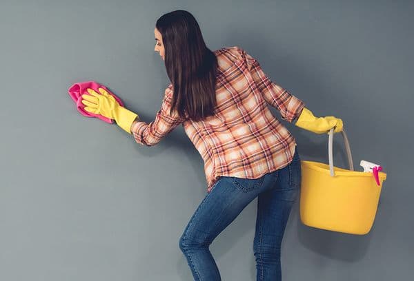 wallpaper cleaning