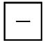 Dry icon on a horizontal surface