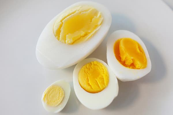 Boiled eggs