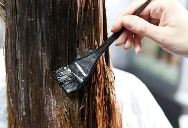 Hair dyeing