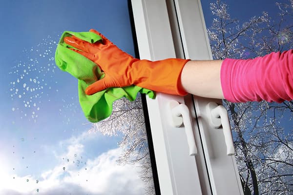 Washing windows