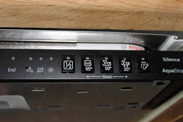 Dishwasher Control Panel