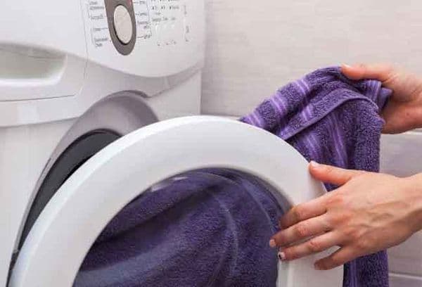washing towels