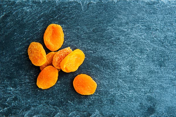 Dried apricots