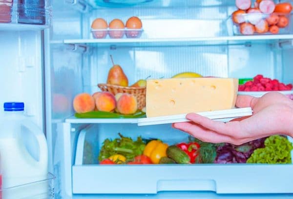 Food in the refrigerator