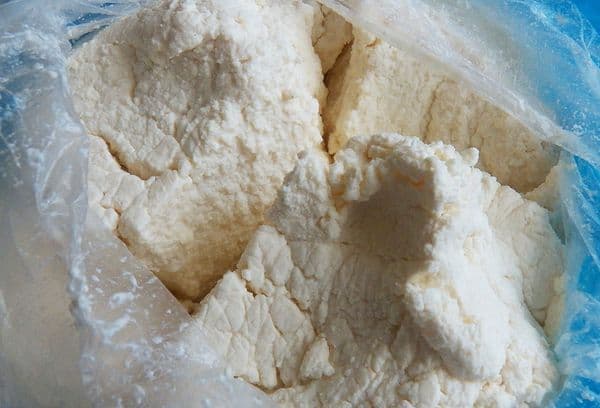 Curd in the package