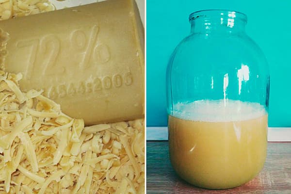 Laundry soap solution