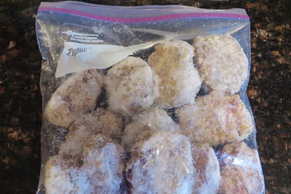 Bag of Frozen Cutlets