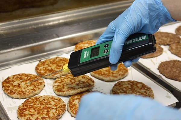 Quality control of cutlets