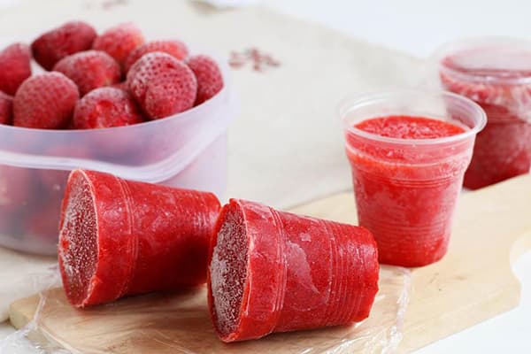 Frozen Strawberry Smoothie