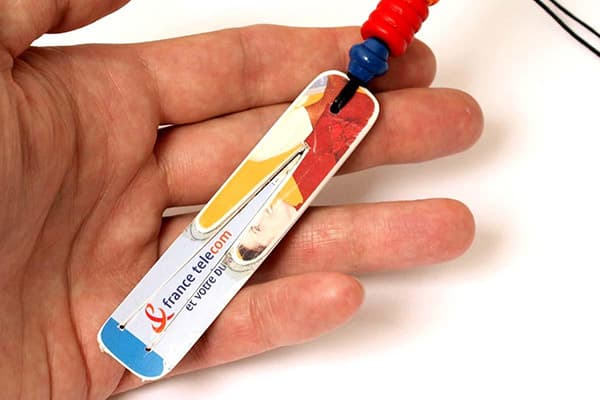 Plastic Vargan Keychain