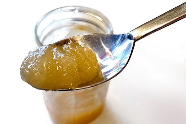 Honey is sugared