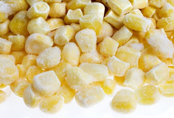 Frozen grain