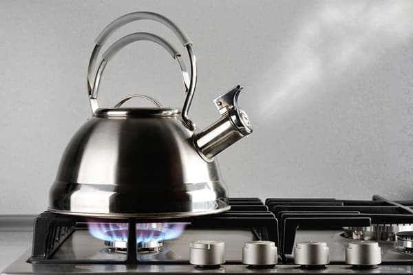 Boiling water