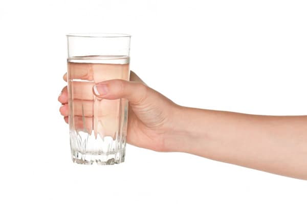 Glass of water