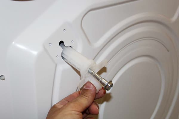 Remove the transportation bolts