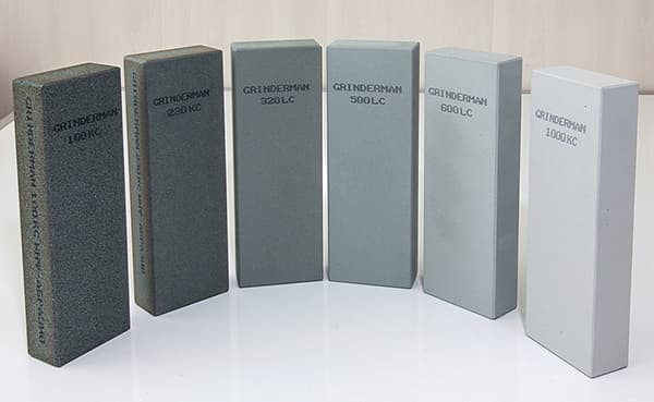 Abrasive stones for sharpening knives