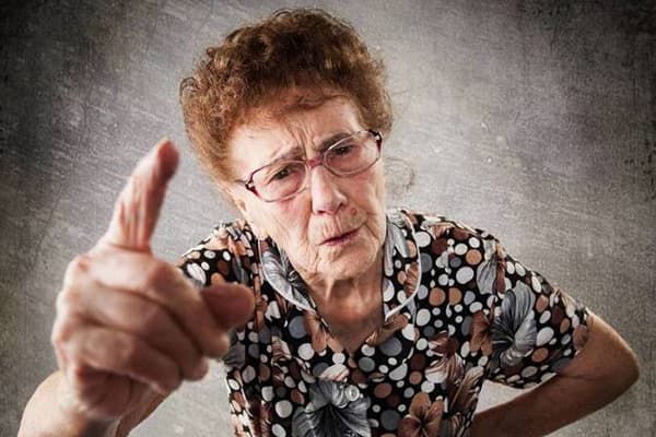 Grandma gives advice
