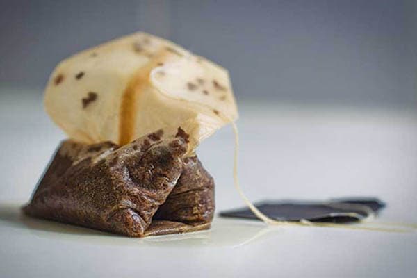 Used tea bag