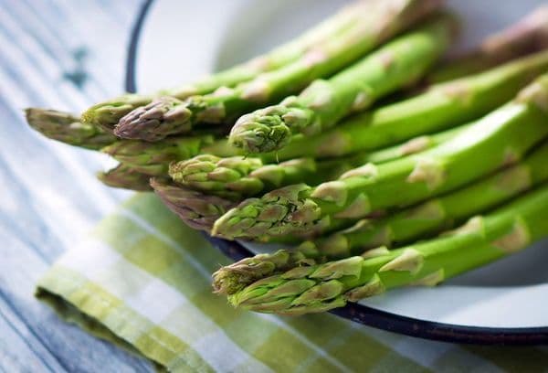 Fresh asparagus