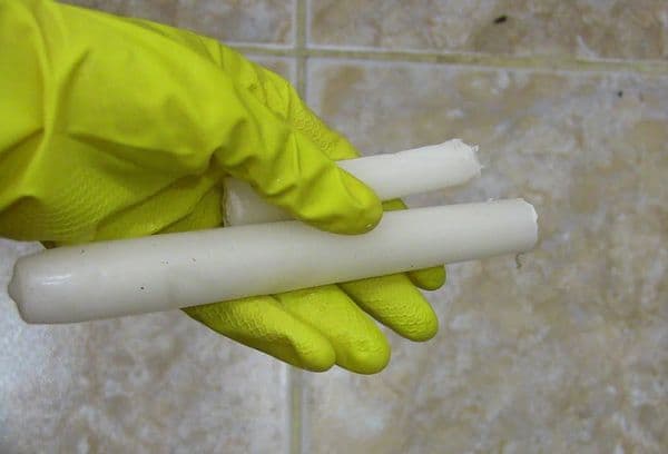 Conventional household candles