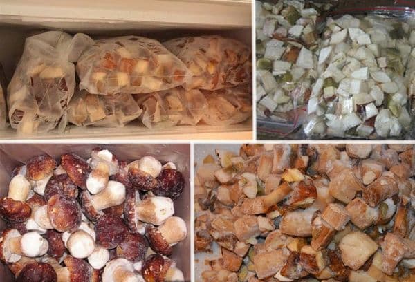 Mushroom freezing
