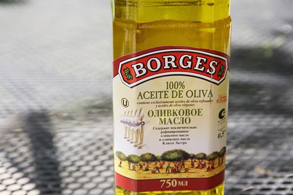 Refined olive oil