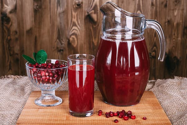 Lingonberry fruit drink