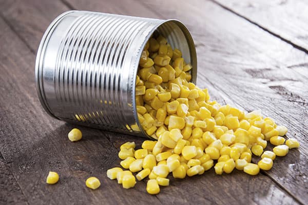Corn in a can