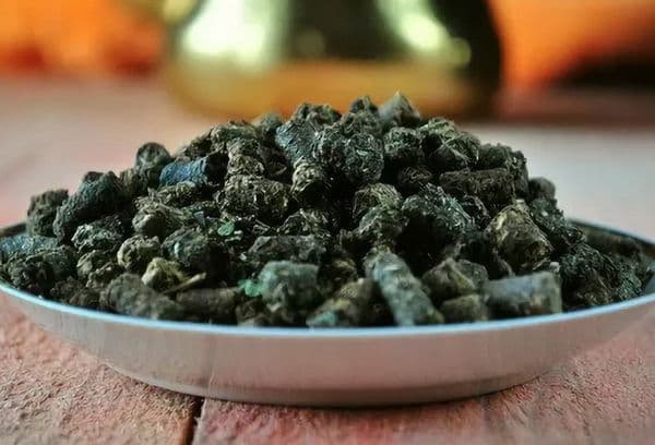 Fermentation of currant leaves
