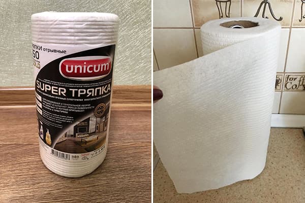 Reusable viscose and polyester wipes