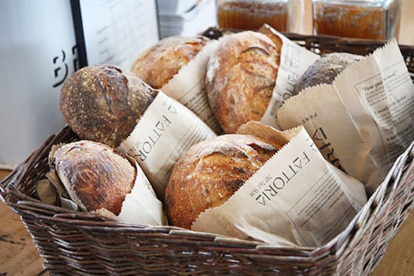 Bread in a paper bag