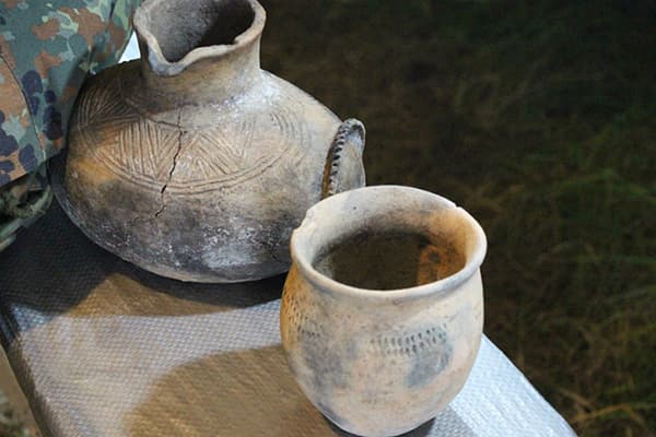 Ancient pottery