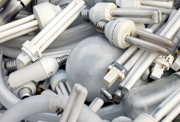 Mercury-containing lamps