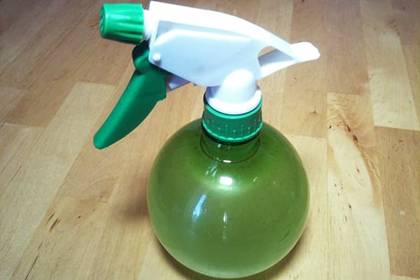 Homemade odorless spray