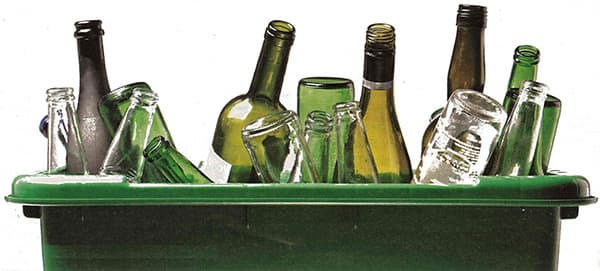 Alcohol bottles