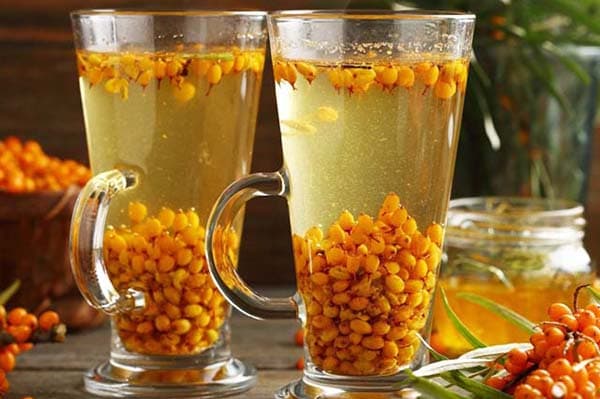 Sea buckthorn compote