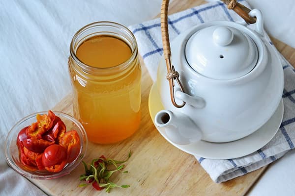 Rosehip broth