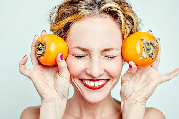 Persimmon girl
