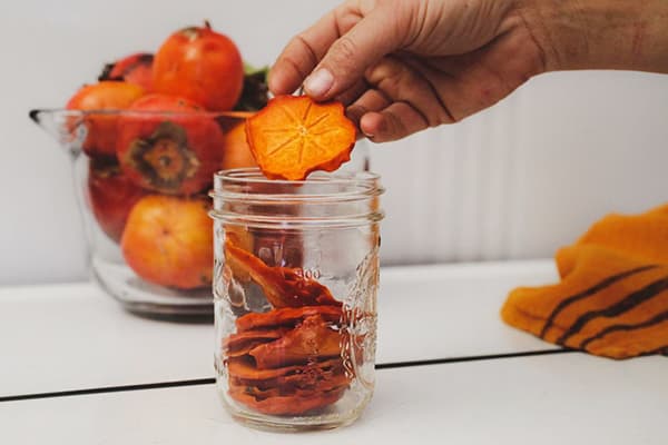Dried persimmons